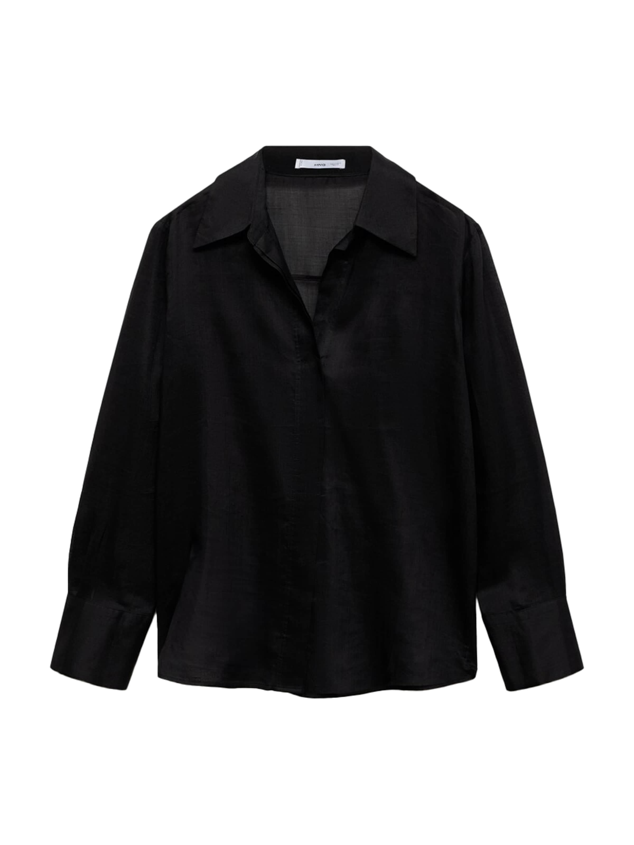 MANGO Pusero 'CLARIETY' värissä musta: etupuoli