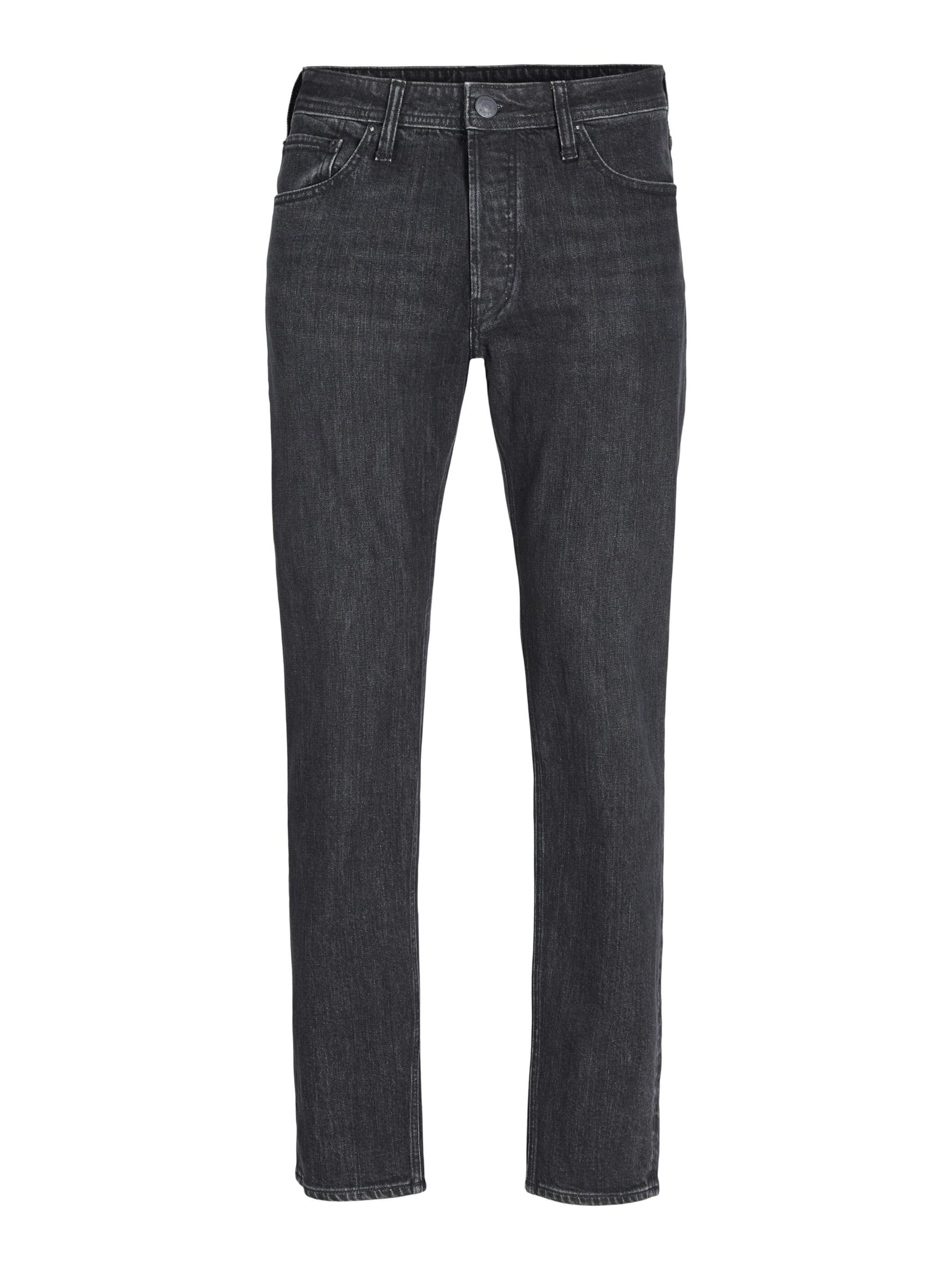 aprel - regular Vaquero en negro: frente