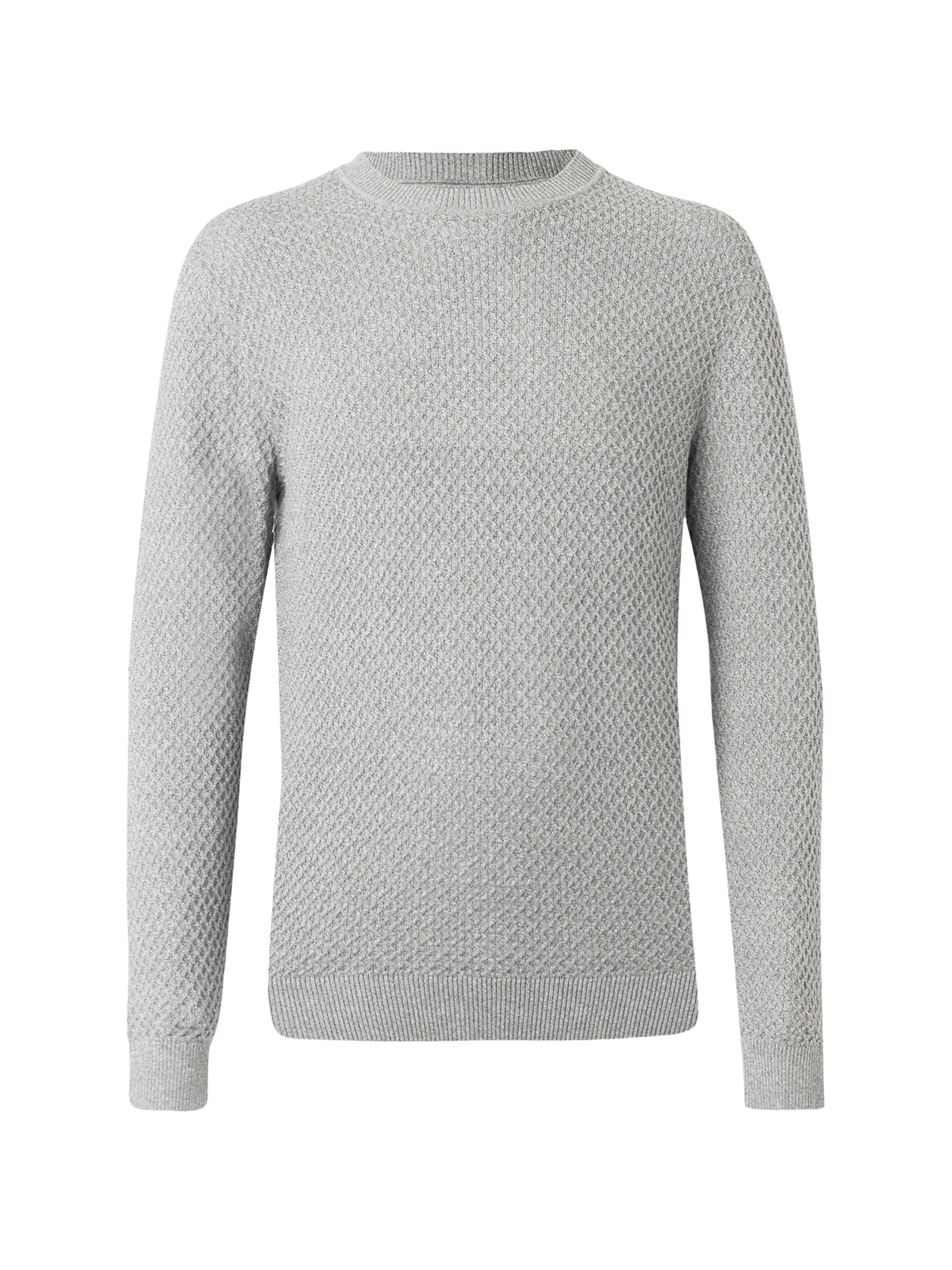 Jack & Jones Premium Trui 'JPRBLUBARKLEY' in Grijs: voorkant