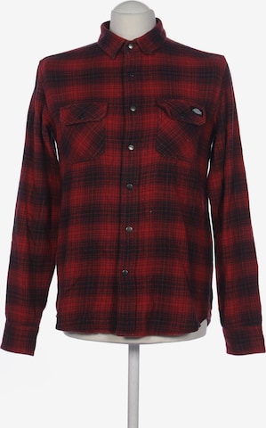 DICKIES Button Up Shirt in S in Red: front