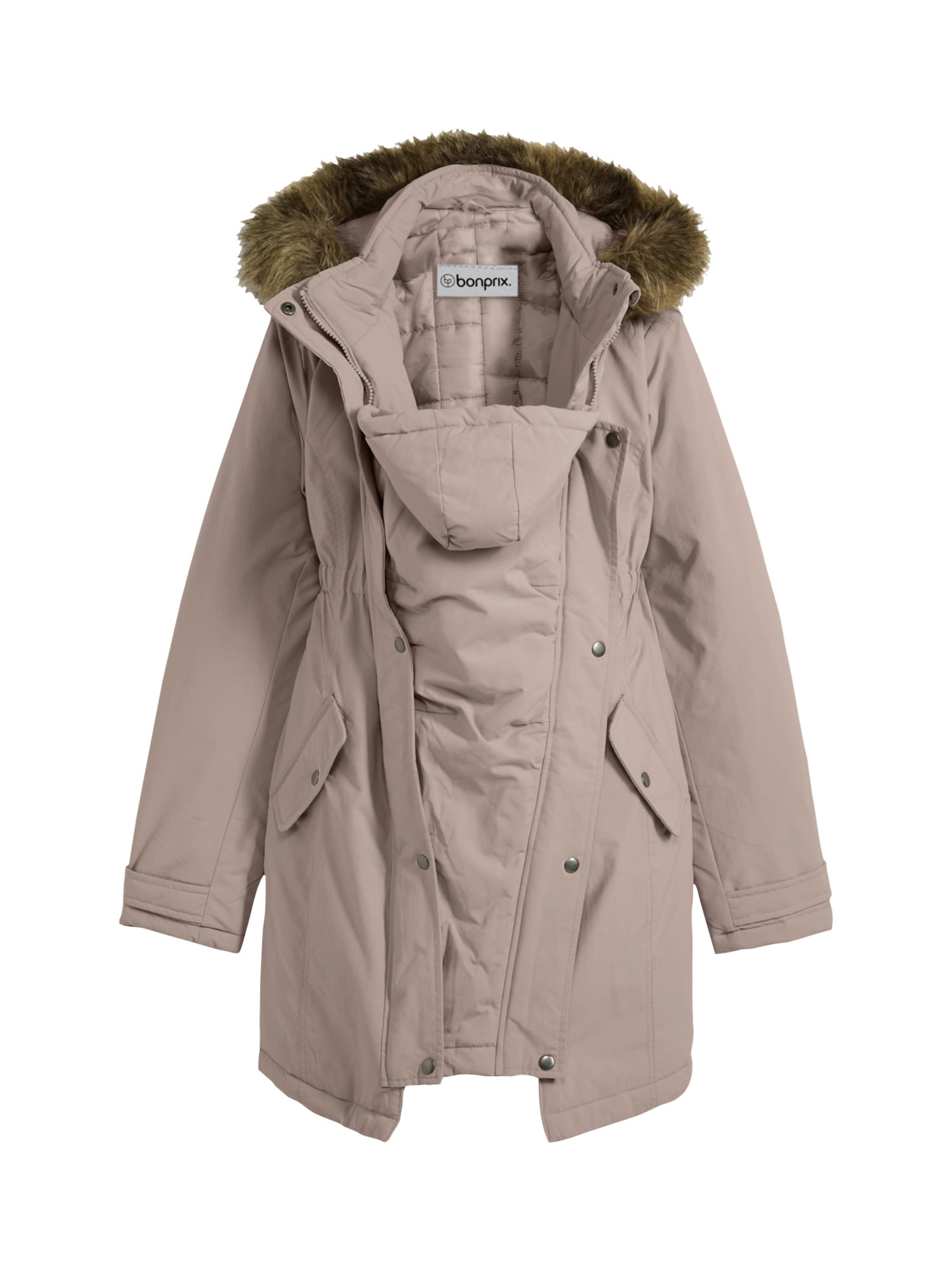 bonprix Umstandsjacke in Grau: Vorderseite