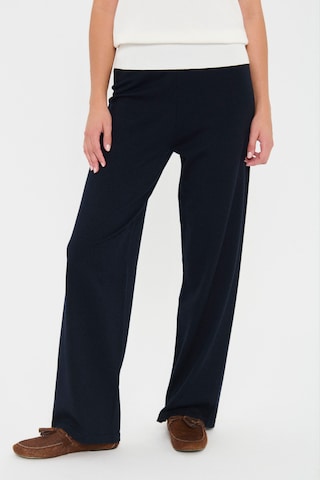 Wide Leg Pantalon 'Mila' SAINT TROPEZ en bleu : devant