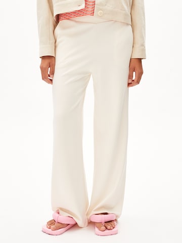 ARMEDANGELS Wide leg Pants 'HIMAARI' in Beige: front