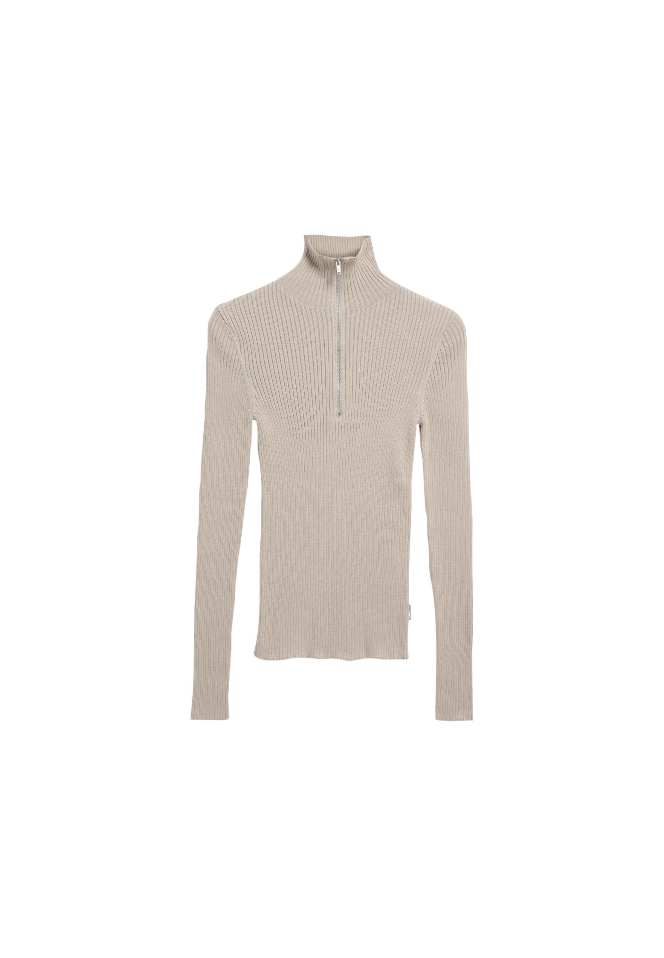 ARMEDANGELS Strickpullover COTTON KNIT in Beige: Vorderseite