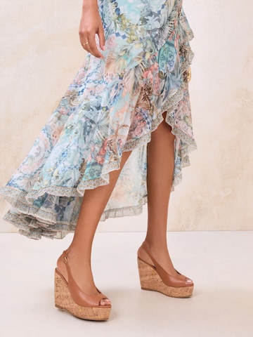 Lipsy Sandály – hnědá