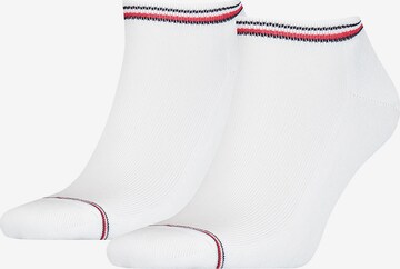 Tommy Hilfiger Underwear Socks in White: front