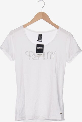 REPLAY T-Shirt M in Weiß: predná strana