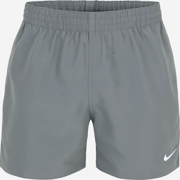 Maillot de bain de sport 'VOLLEY' Nike Swim en gris : devant