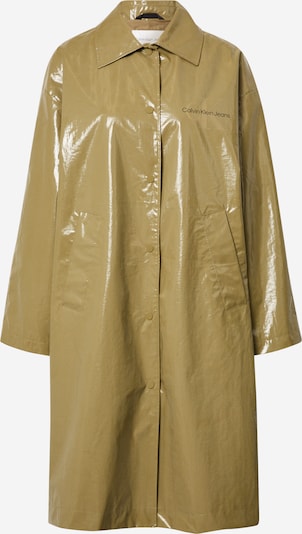 Demisezoninis paltas iš Calvin Klein Jeans, spalva – alyvuogių spalva / juoda, Prekių apžvalga