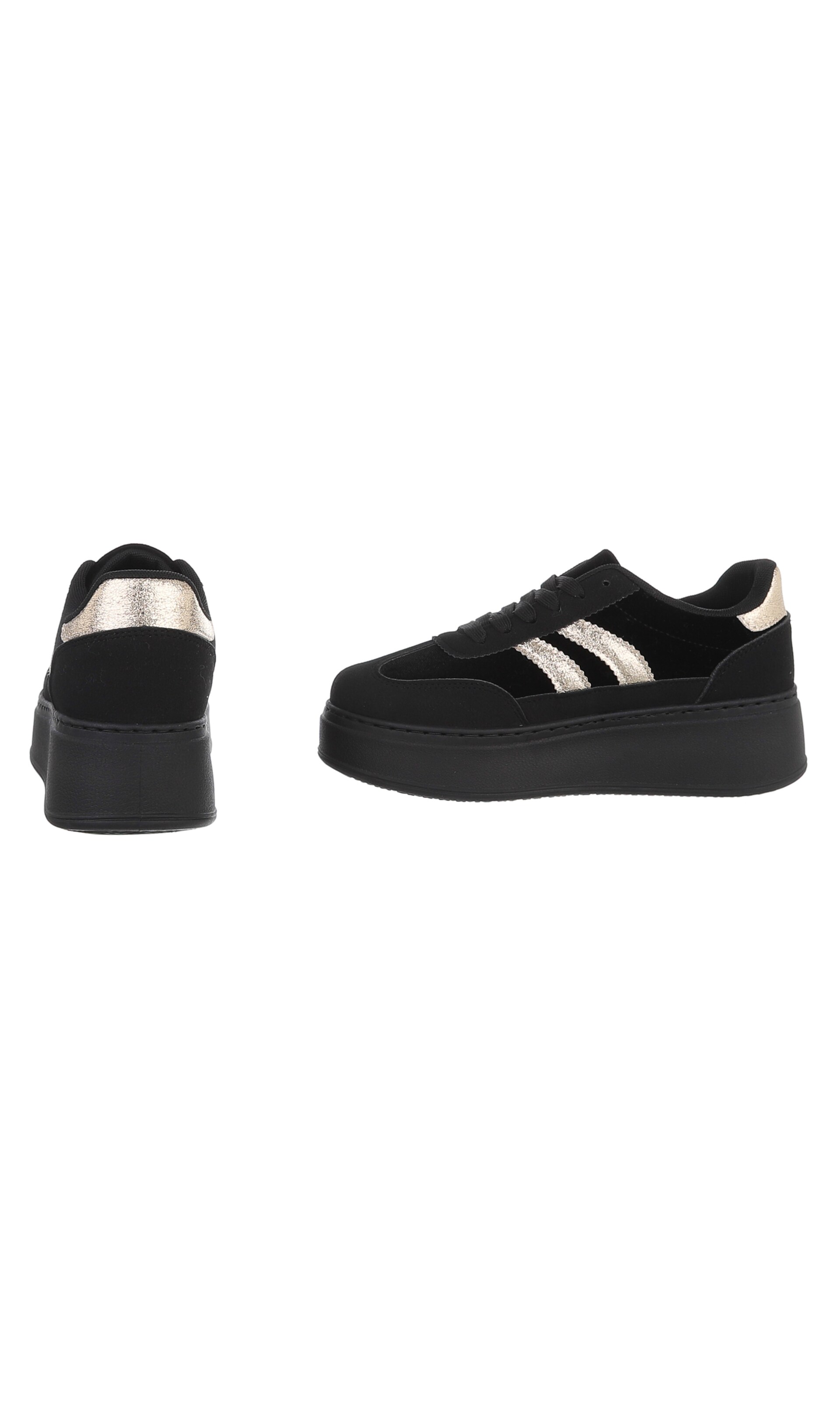 Ital-Design Sneaker in Schwarz