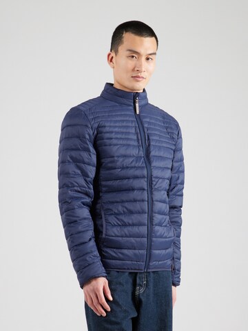 INDICODE JEANS Jacke 'Islington' in Blau: Vorderseite