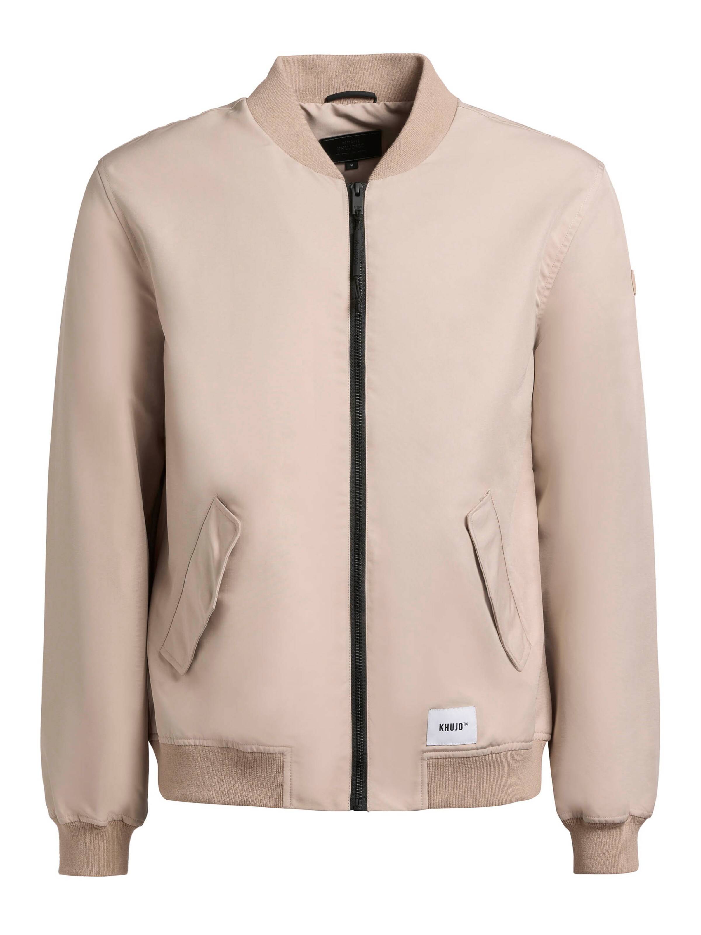khujo Jacke 'MAHT' in Beige: Vorderseite