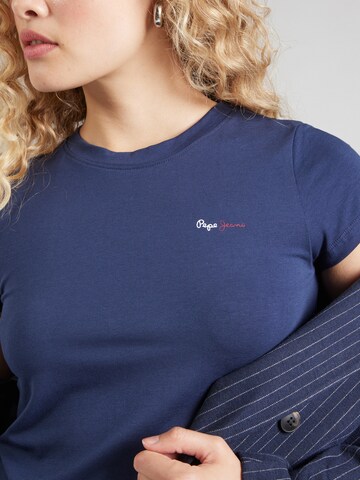 Pepe Jeans T-shirt i blå