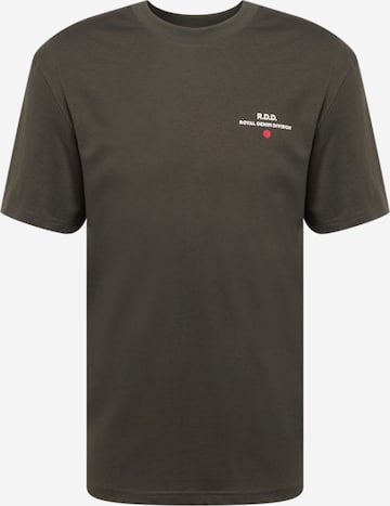 R.D.D. ROYAL DENIM DIVISION T-Shirt 'Eddy' in Grün: predná strana