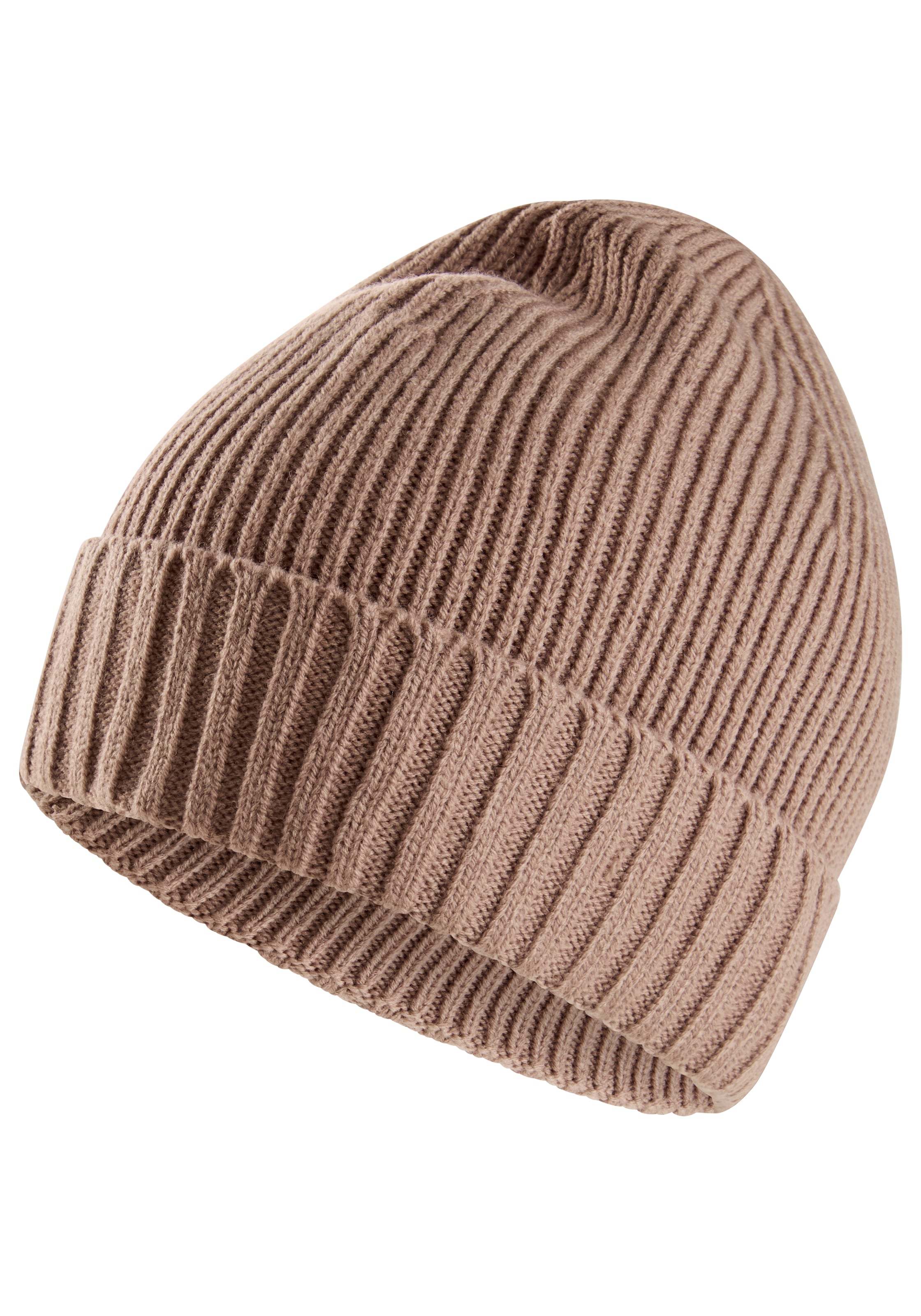 JOOP! Jeans Mütze in Beige: Vorderseite