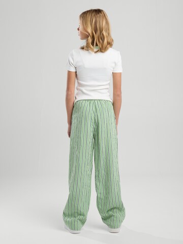 America Today Wide leg Broek in Groen