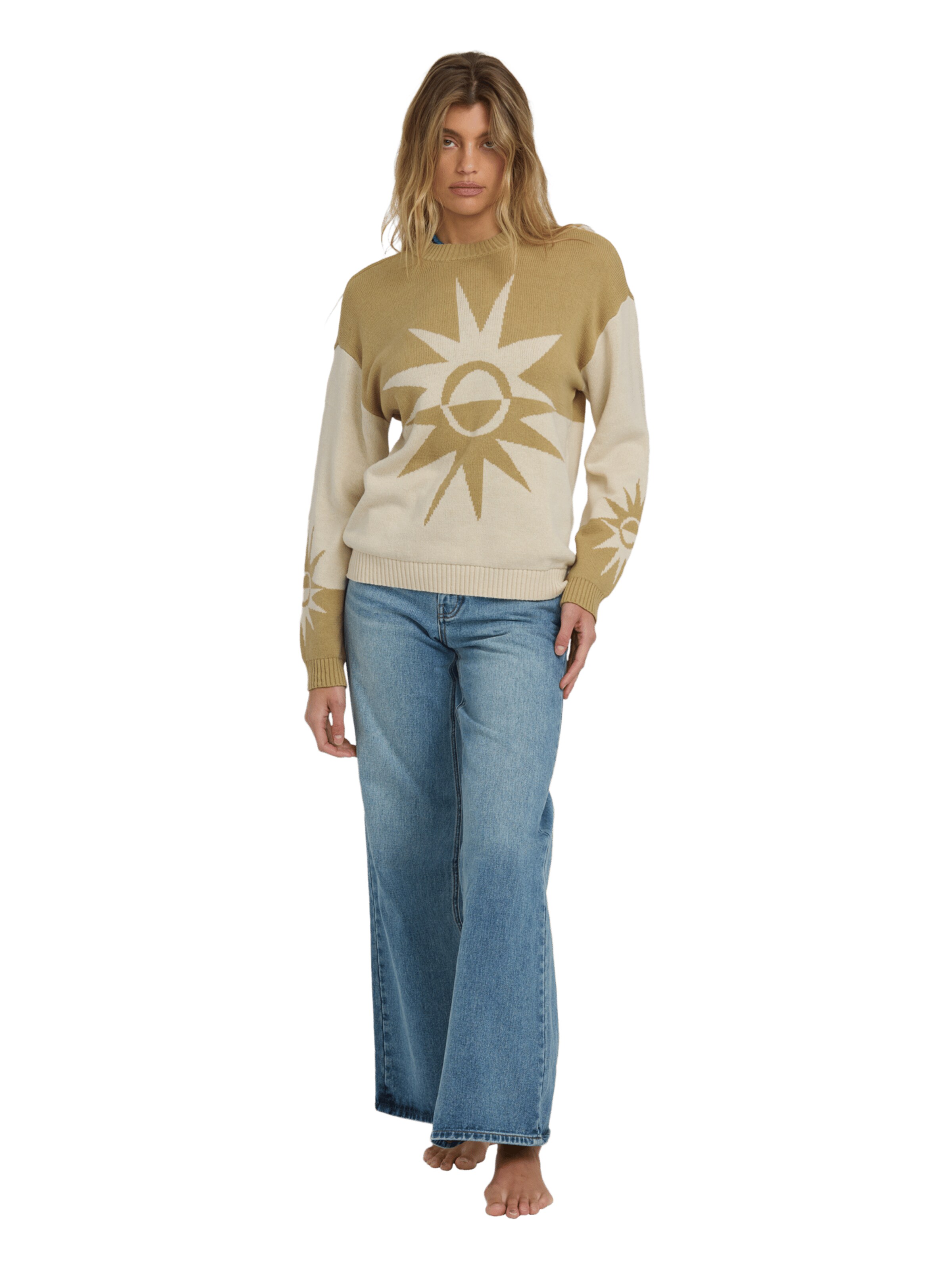 BILLABONG Sweater 'Reverse Heat' in Green