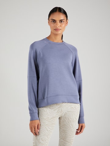 Athlecia Sportief sweatshirt 'Jacey' in Blauw: voorkant