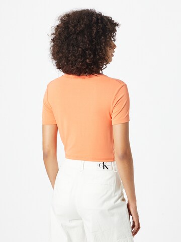 Calvin Klein Jeans T-Shirt in Orange