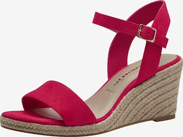 TAMARIS Sandals in Pink: front