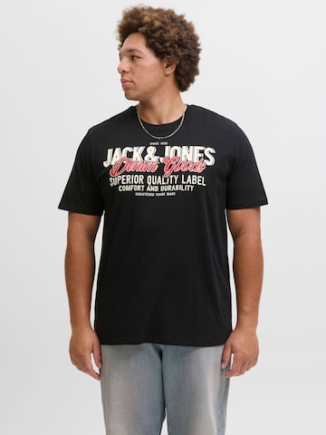 JACK & JONES Shirt in Black: front