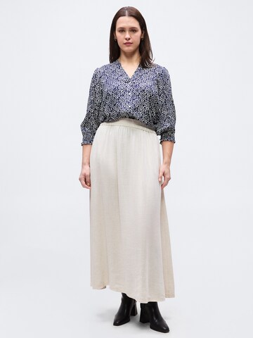 Chemisier 'CARRaya' ONLY Carmakoma en bleu