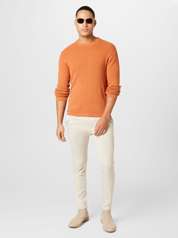 SELECTED Pullover 'Rocks' in Orange