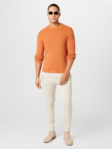 SELECTED Sweater 'Rocks' in Orange