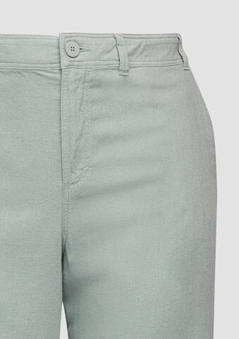 QS Loosefit Broek in Groen