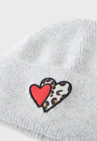Zwillingsherz Beanie in Grey