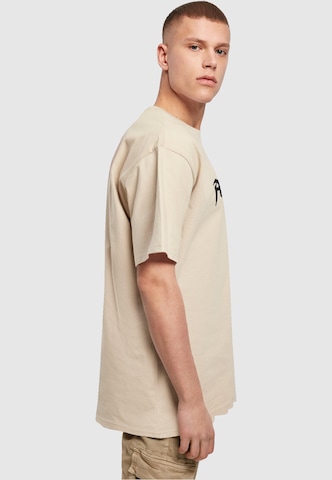 T-Shirt 'Amsterdam' Merchcode en beige