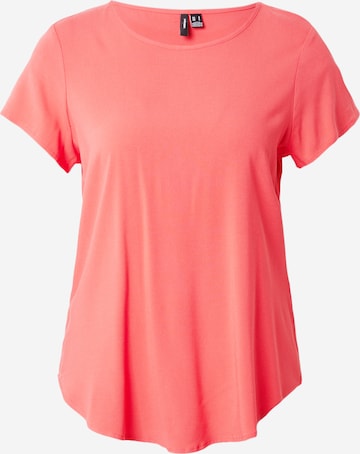 VERO MODA Shirt 'BELLA' in Rood: voorkant