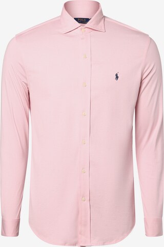 Polo Ralph Lauren Regular Fit Hemd in Pink: predná strana