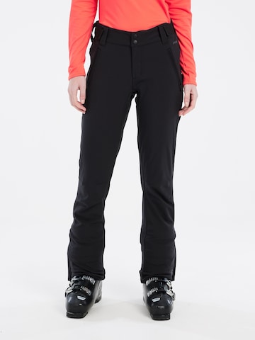 PROTEST Slimfit Sporthose 'PRTRELOLE'‌‌‌‌‌‌‌‌ in Schwarz: Vorderseite