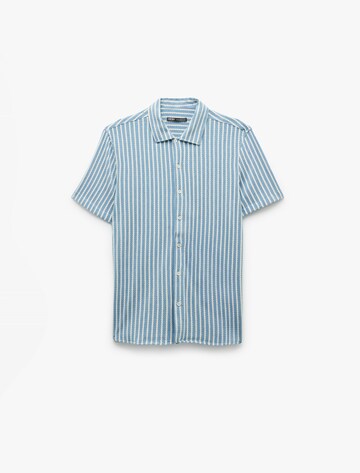 Koton Regular fit Button Up Shirt in Blue