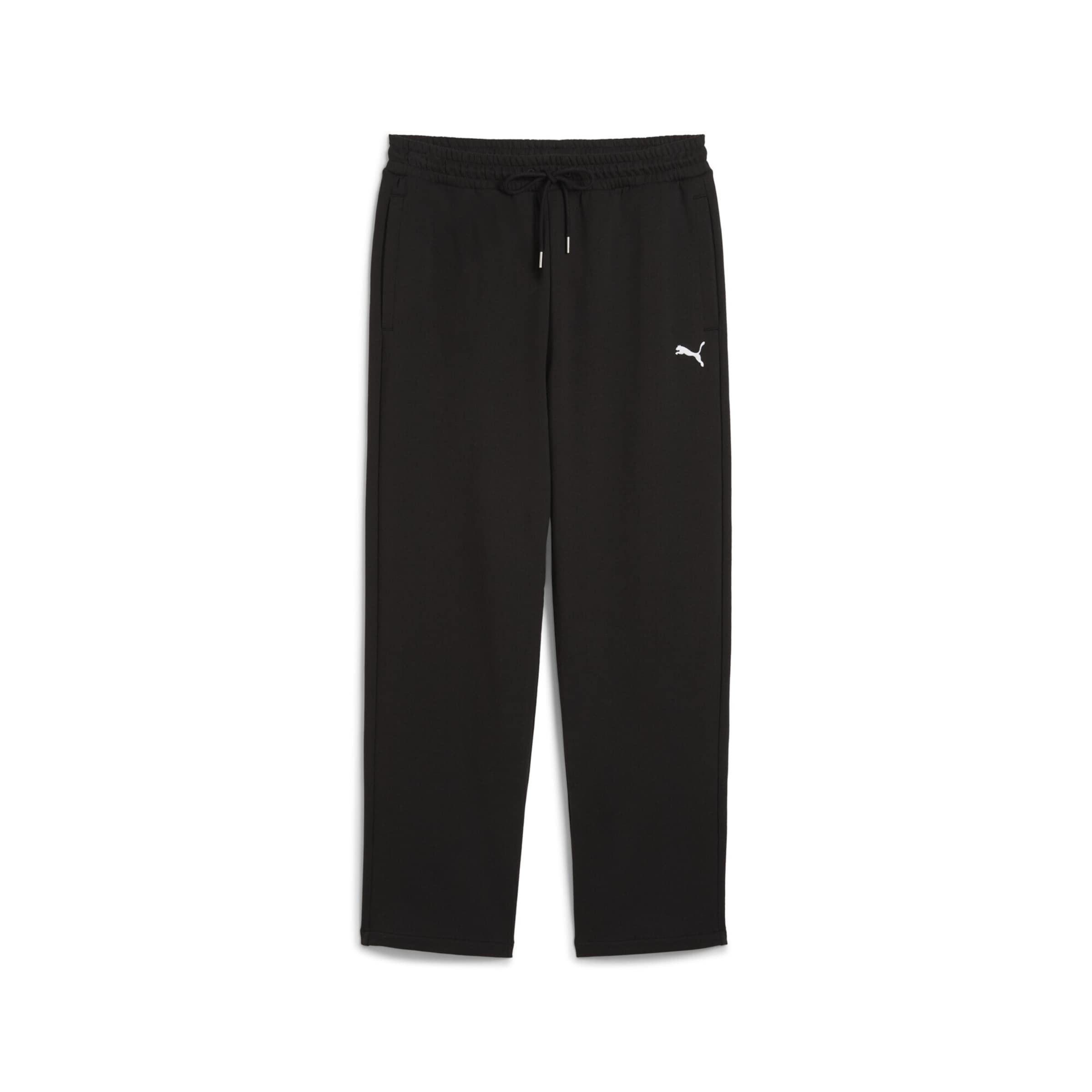 PUMA Regular Hose 'WARDROBE ESS' in Schwarz: Vorderseite