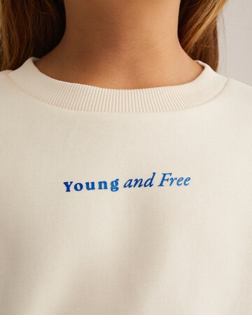 WE Fashion Sweatshirt in Beige