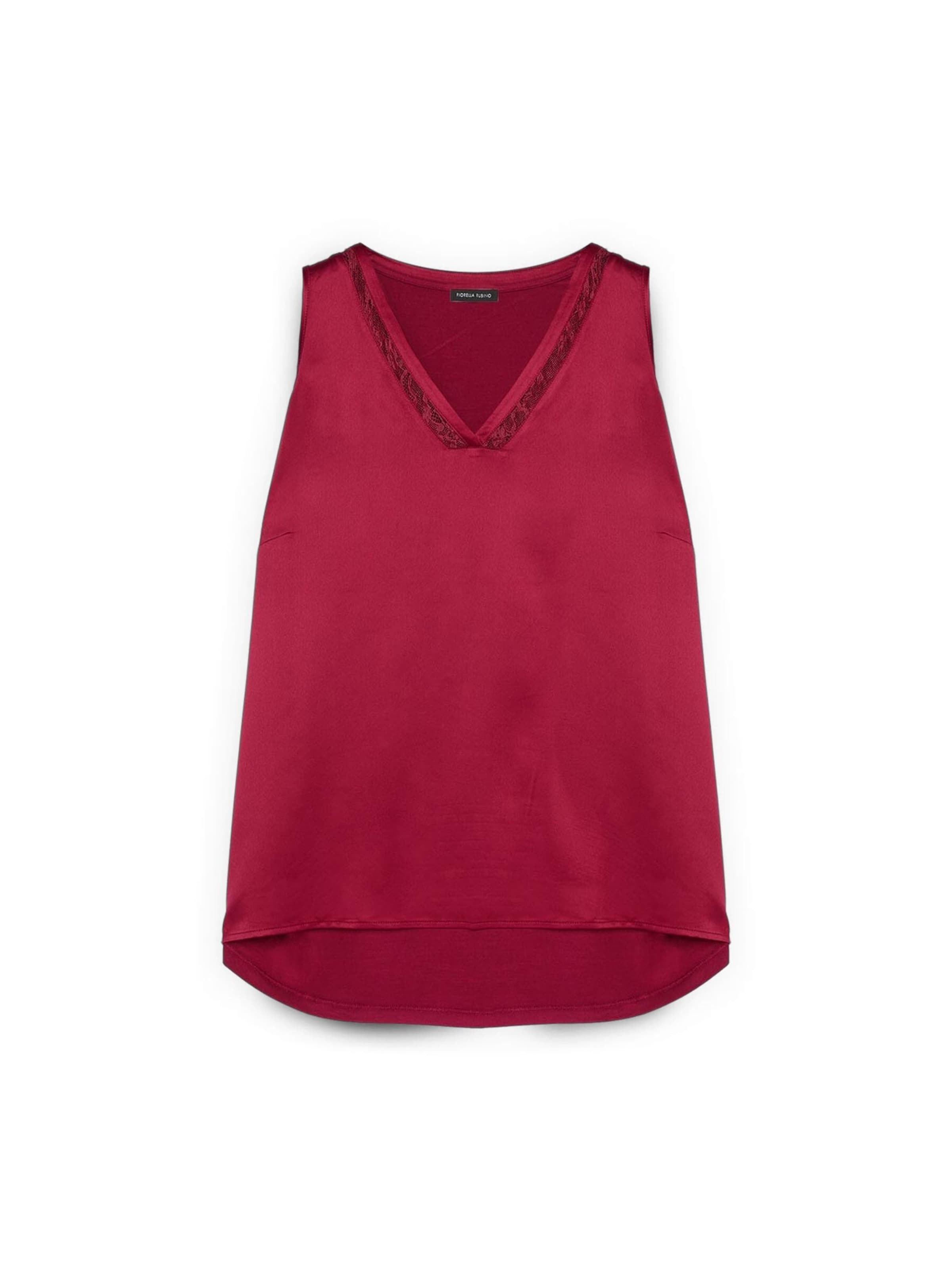 Fiorella Rubino Top in Rood: voorkant