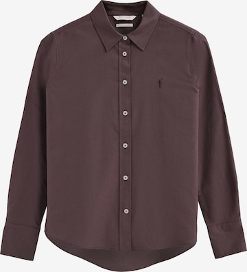 Polo Club Bluse in Braun: Vorderseite