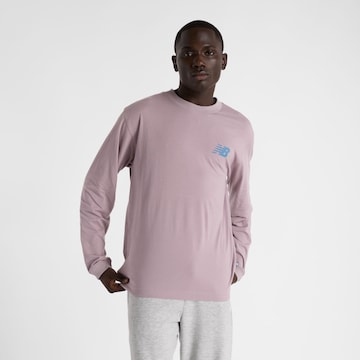 new balance Shirt 'Court' in Lila: Vorderseite