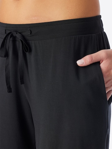 Pantalon de pyjama ' Mix Relax ' SCHIESSER en noir
