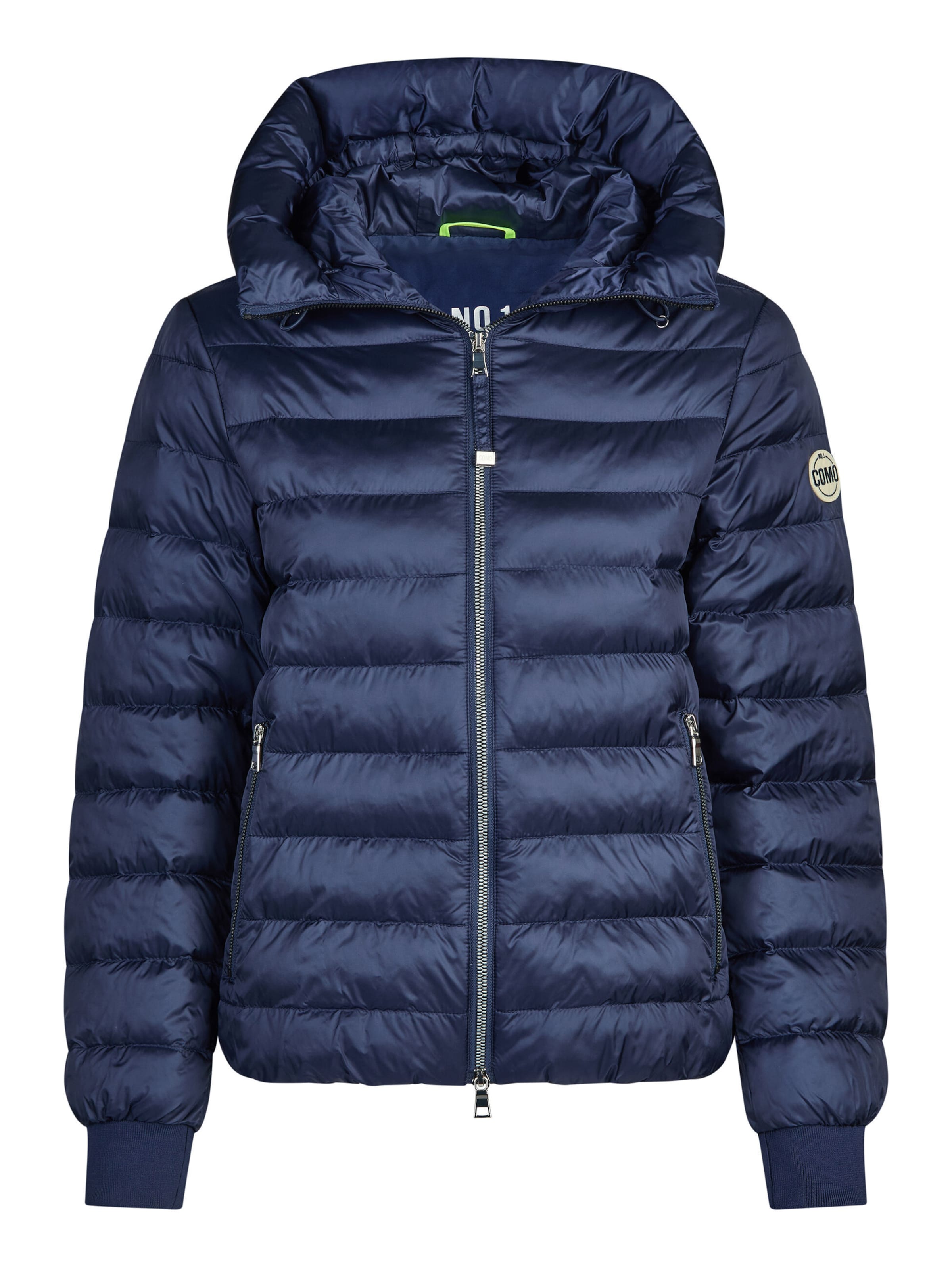 No. 1 Como Steppjacke 'Capo' in Blau: Vorderseite