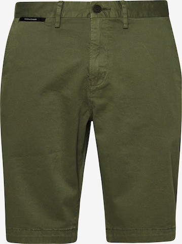 Superdry Chino Pants in Green: front