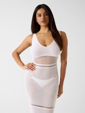 GUESS Kleid in Weiß