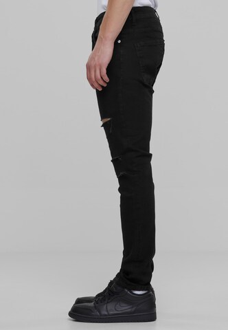 2Y Premium Skinny Jeans in Black