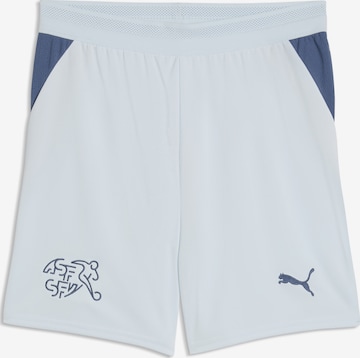 PUMA Regular Sportbroek 'Schweiz 2026' in Blauw: voorkant
