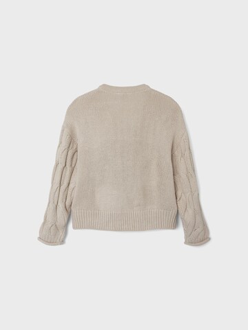 NAME IT Knit cardigan in Beige