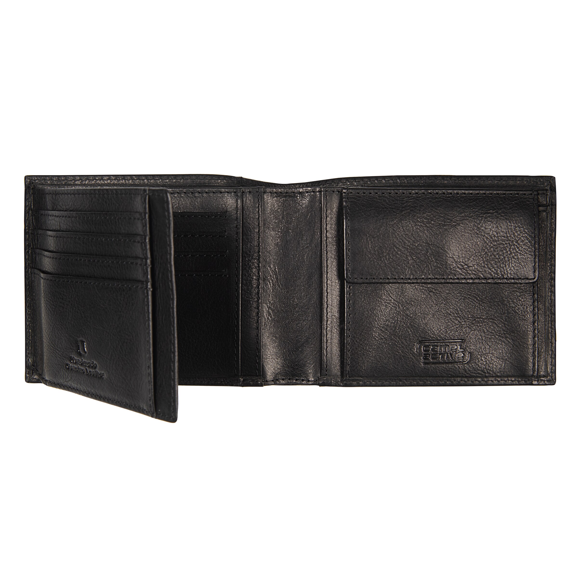 CAMEL ACTIVE Wallet 'Geldbörse' in Black