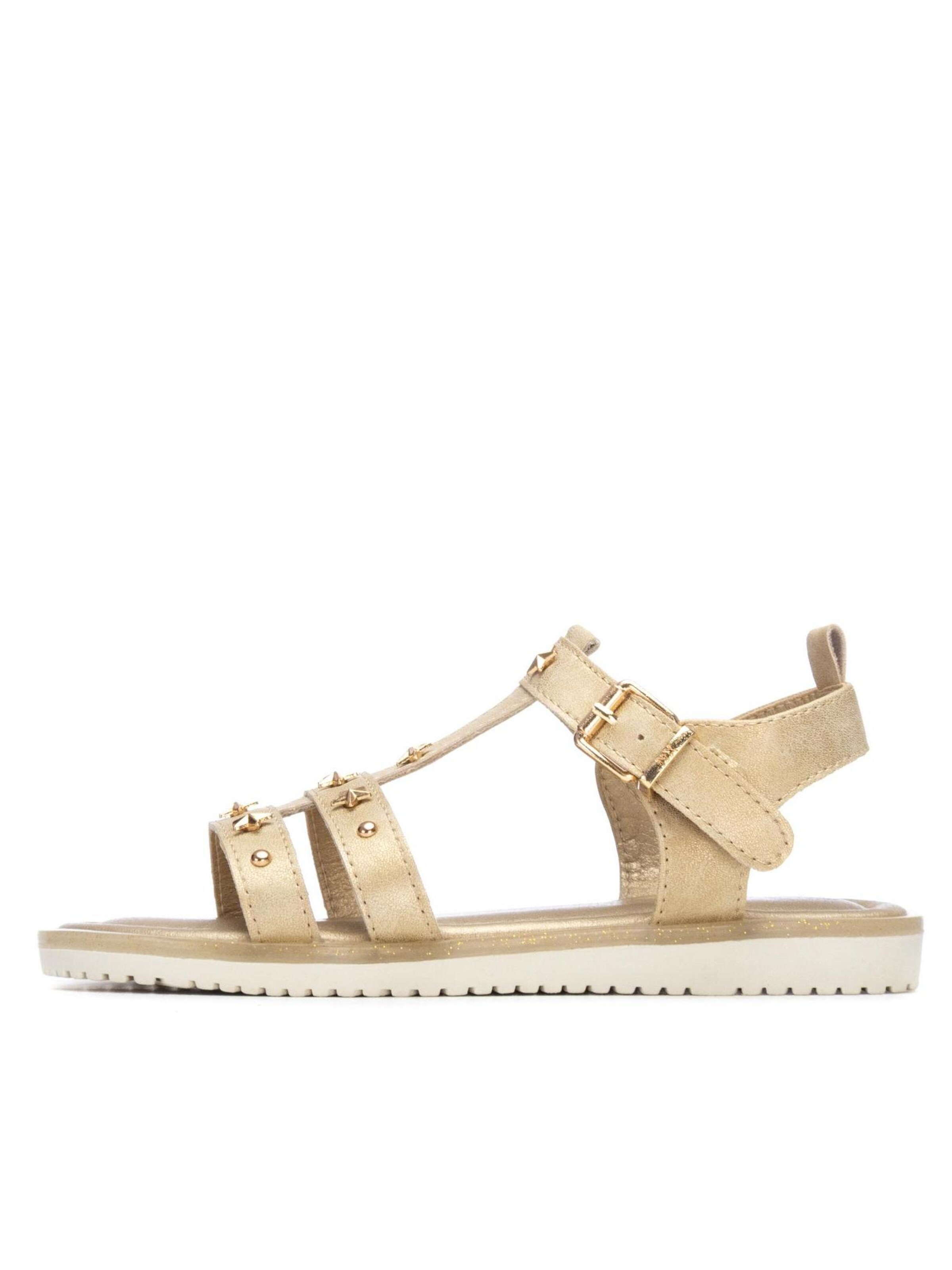 Xti Sandale in Gold: Vorderseite