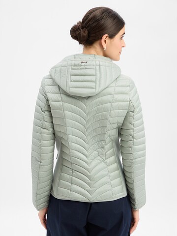 Barbara Lebek Between-Season Jacket in Green